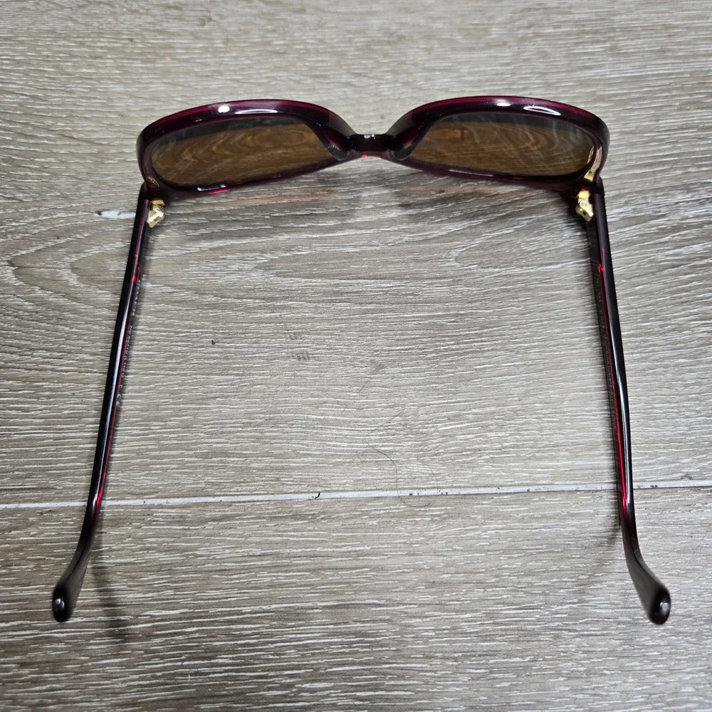 Coach HC 8271U L1101 Sunglasses Cat Eye Frames Only Burgundy 57-16-140 With Case